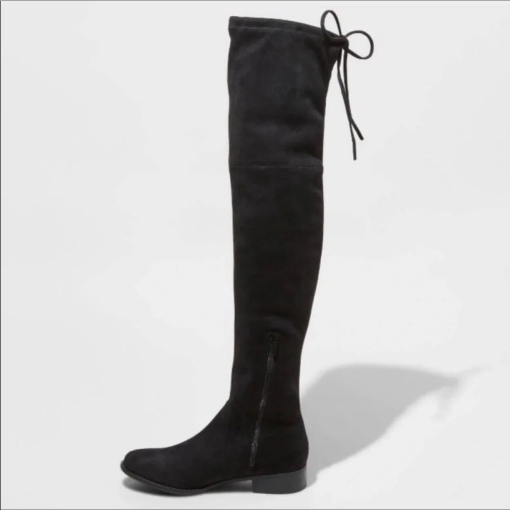 A new day Over the knee boots black nwt - Picture 1 of 9